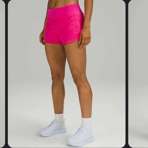 Lululemon Sonic Pink Speed Up Shorts 4inch